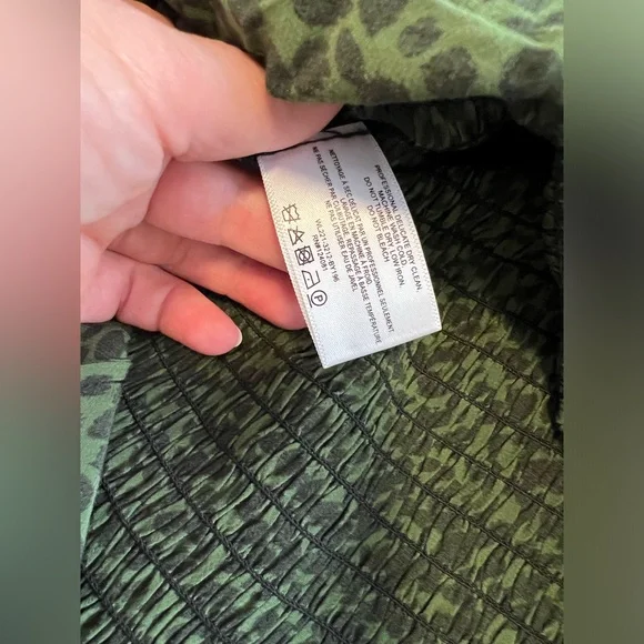 Proenza Schouler Black and Green Midi Dress - Picture 10 of 11